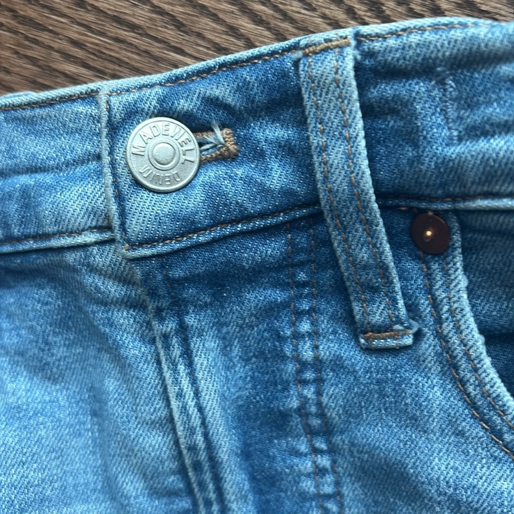 Madewell Light Blue Denim Jeans size 26 the perfect vintage jeans like new - Picture 8 of 11